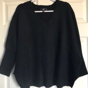 Basic Black Chunky Sweater XXL Wardrobe Staple